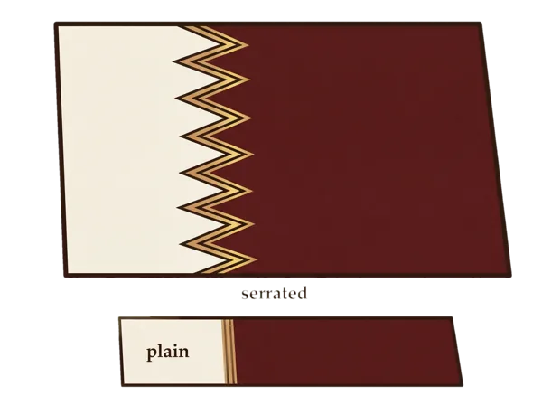 Illustration of Serration